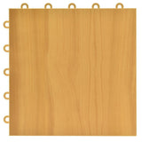 Greatmats Max Tile 12 in. x 12 in. x 5/8 in. Walnut Vinyl Interlocking Raised Modular Floor Tile (Case of 26)