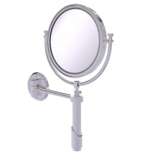 Allied Brass Tribecca 8-in x 15-in Polished Chrome Double-Sided Magnifying Wall-Mounted Vanity Mirror