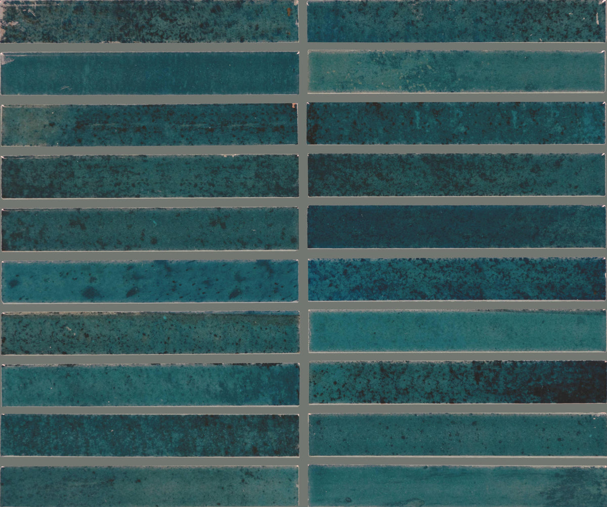 Daltile Miramo Horizon 10-in x 12-in Glossy Ceramic Handcrafted look Mosaic Wall Tile product image