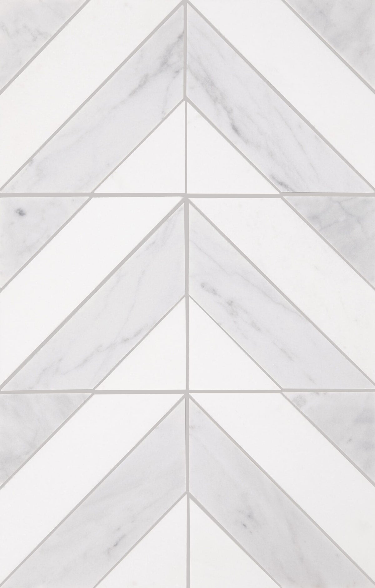 Daltile Perfit Mosaix Saran White and Thassos 11-in x 19-in Honed Natural stone Mixed Marble look Mosaic Wall Tile product image