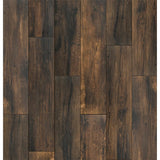 Smoked Hickory 8 in. x 36 in. Porcelain Floor and Wall Tile (122.4 sq. ft./Pack) - Super Arbor