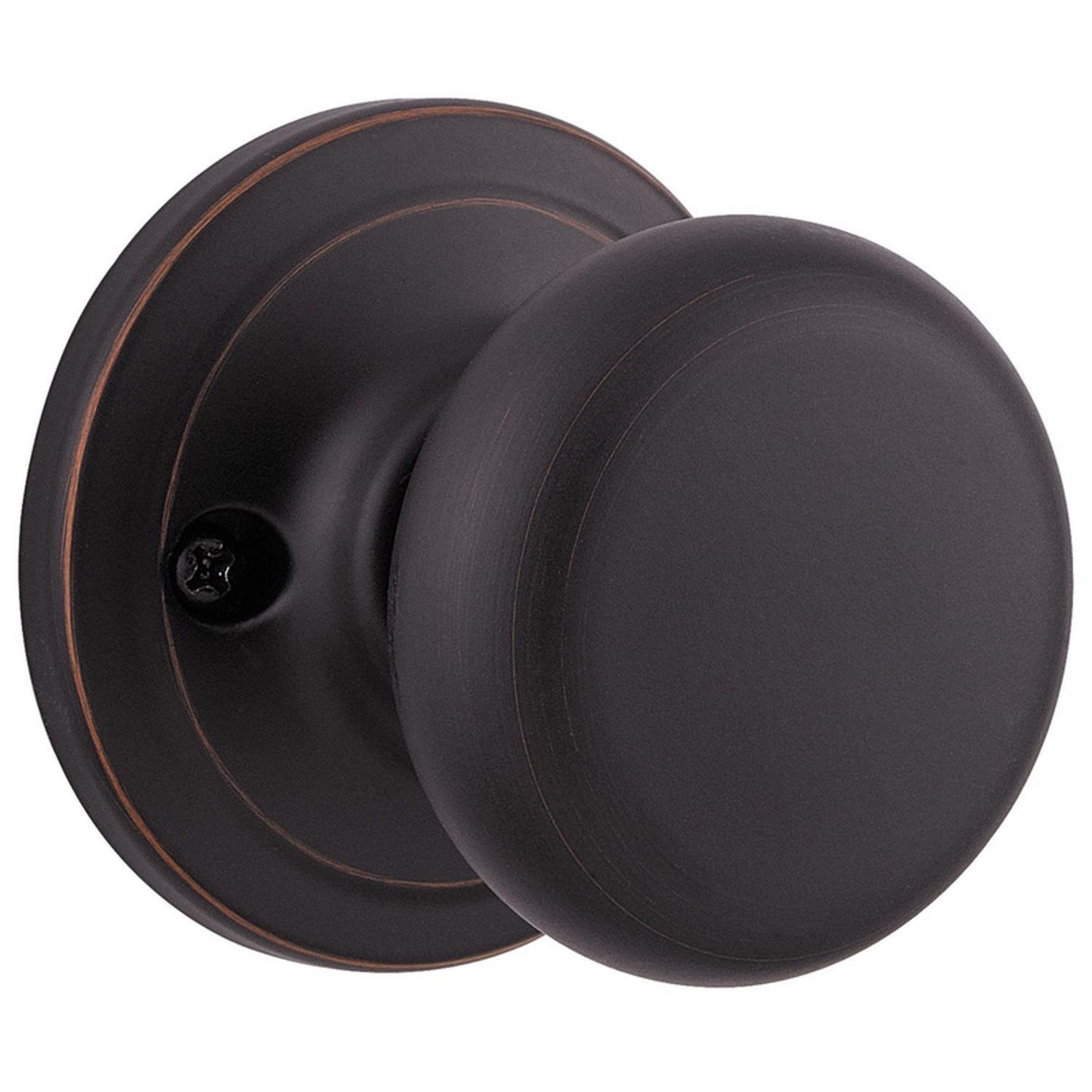 Kwikset Juno Venetian Bronze Dummy Knob – Right or Left Handed