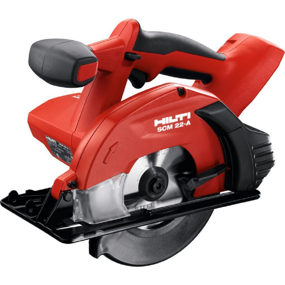 SCM 22-Volt Lithium-Ion Cordless Metal Cutting Circular Saw Kit - Super Arbor