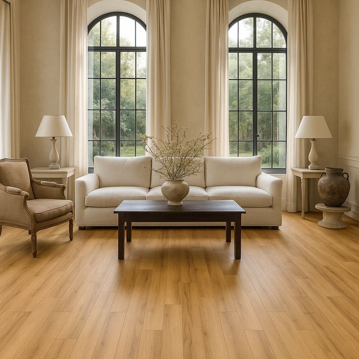 Sparta Mound Maple 22 MIL x 7.1 in. W x 48 in. L Click Lock Waterproof Luxury Vinyl Plank Flooring (19.1 sq. ft./case)