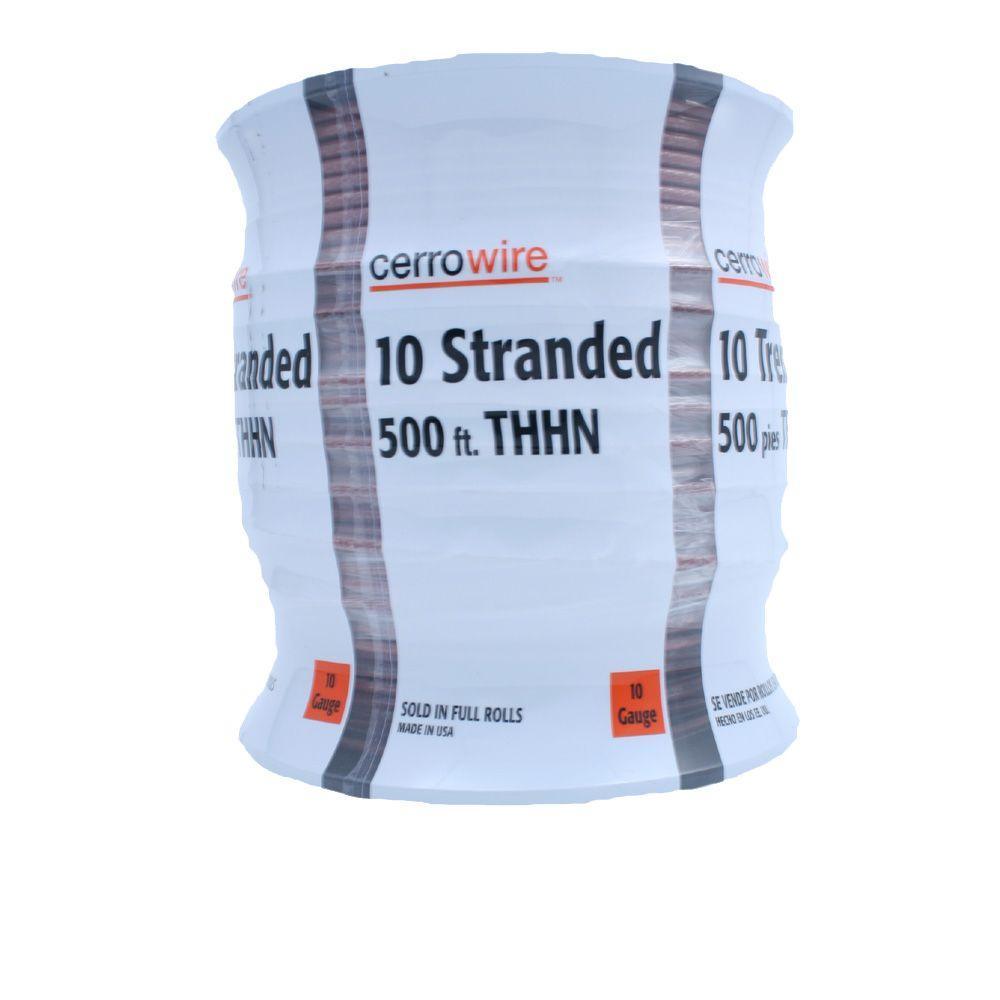 500 ft. 10/1 Blue Stranded THHN Cable - Super Arbor