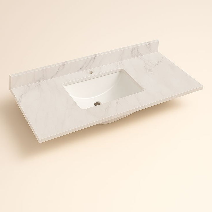 Home Decorators Collection 49-inch Lunar Vanity Top with White Sink