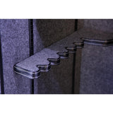 Lieutenant 25-Gun and Home Safe, Black - Super Arbor