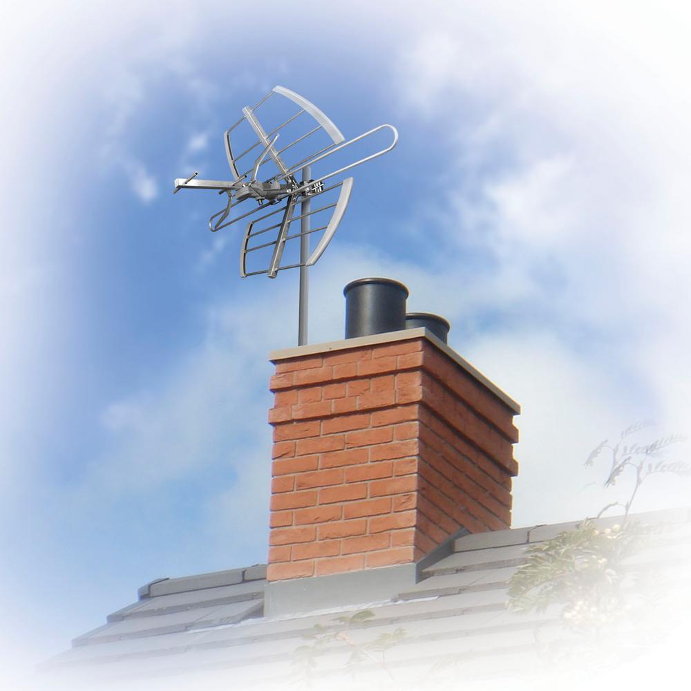 Attic/Outdoor Compact Design HDTV Antenna - Super Arbor