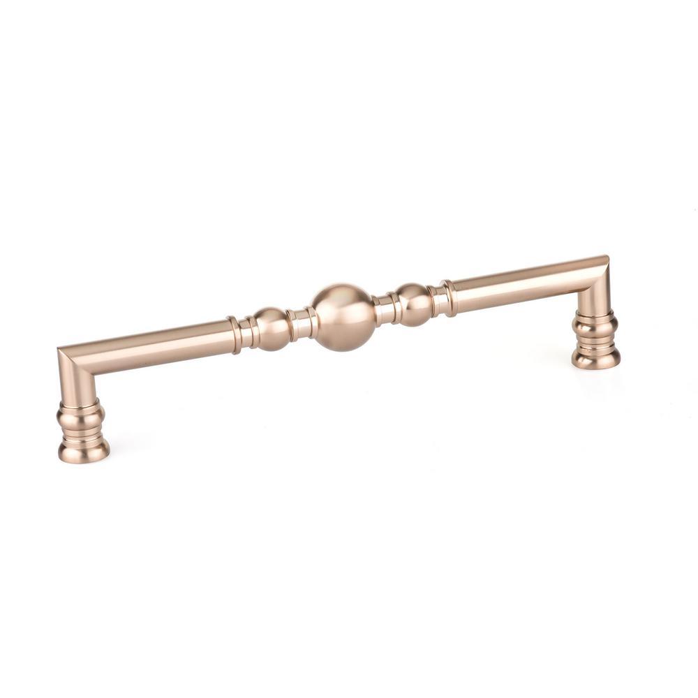 7-9/16 in. (192 mm) Center-to-Center Champagne Bronze Traditional Drawer Pull - Super Arbor