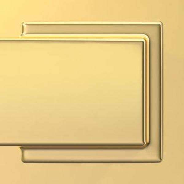 6 in. x 30 in. Bright Brass Kick Plate - Super Arbor