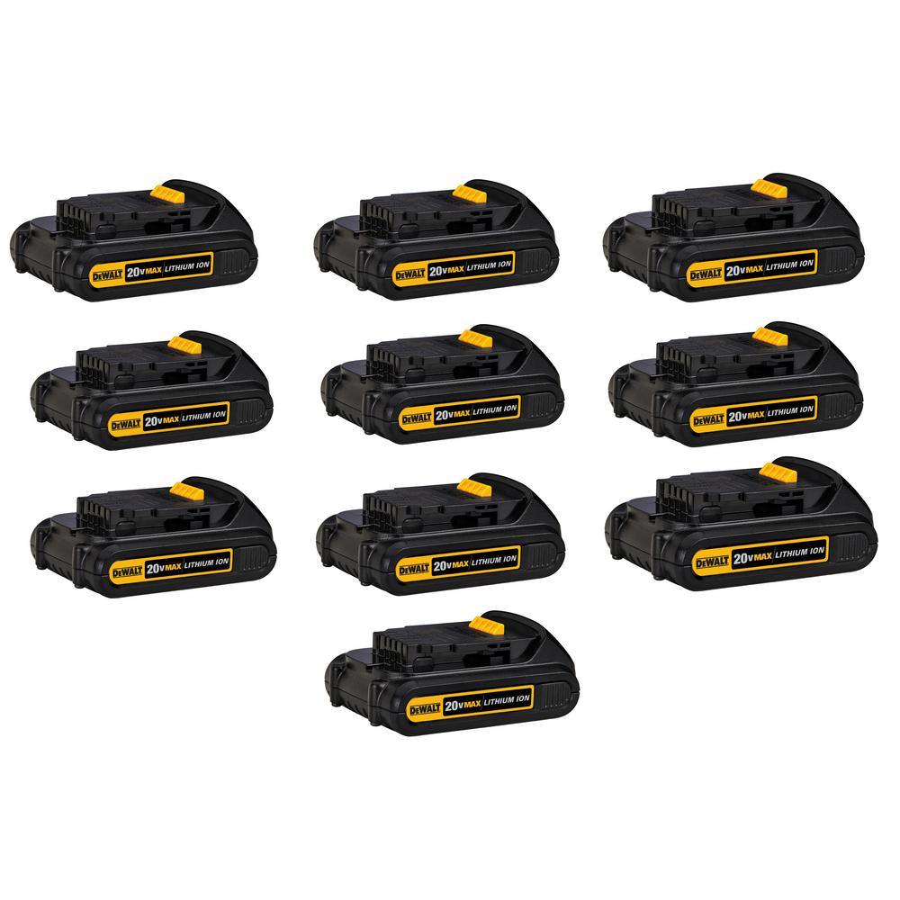 20-Volt MAX Compact Lithium-Ion 4.0Ah Battery Pack (4-Pack) - Super Arbor