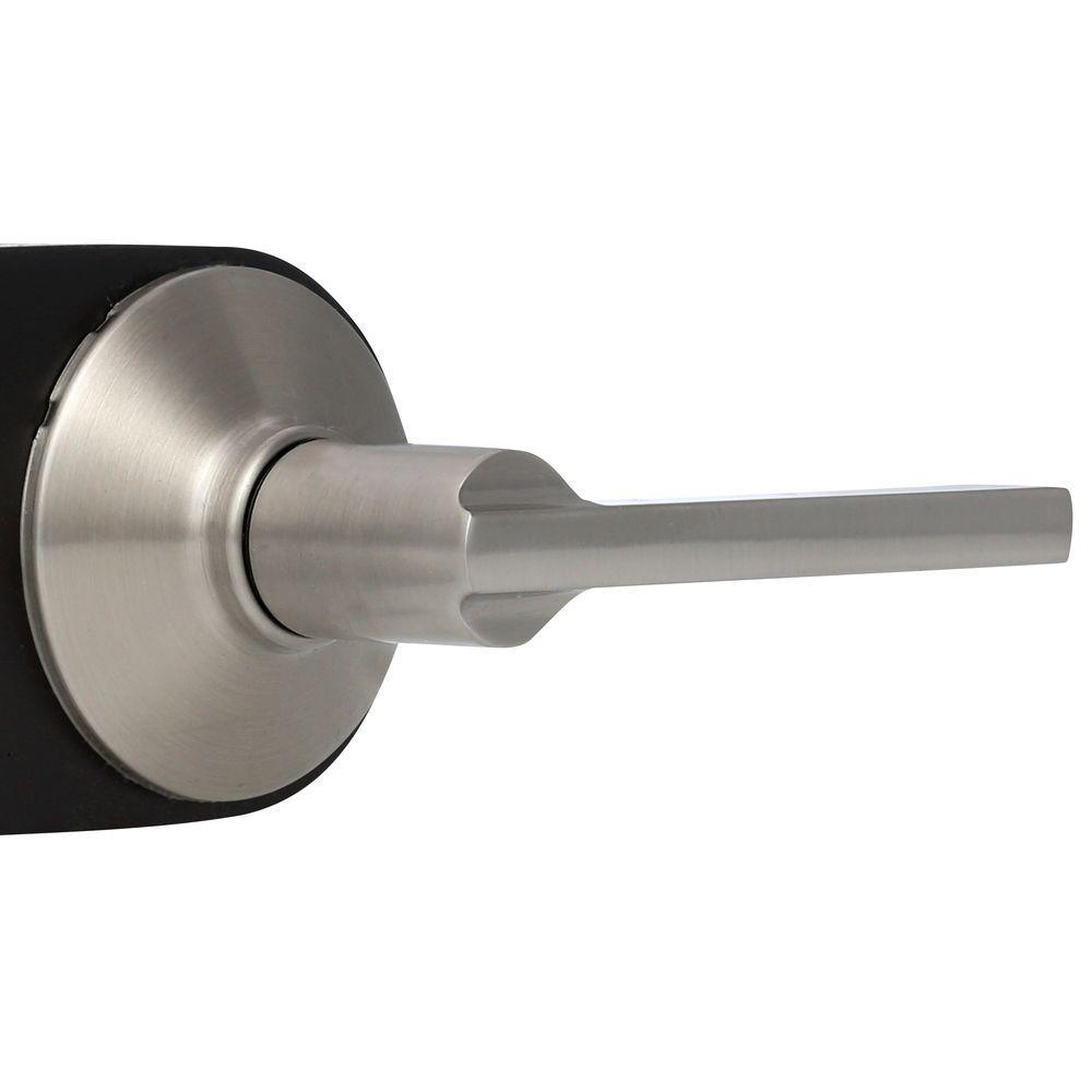 Latitude Satin Nickel Passage Hall/Closet Door Lever (4-Pack) - Super Arbor