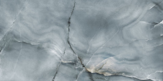 Satori Azzurro Notte 24-in x 48-in Polished Porcelain Marble look Floor and Wall Tile product image