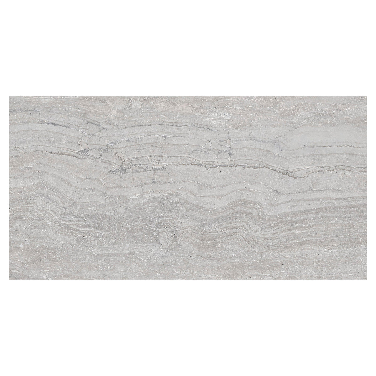 Giorbello Marmol Silver 12-in x 24-in Matte Porcelain Handcrafted look Floor and Wall Tile product image