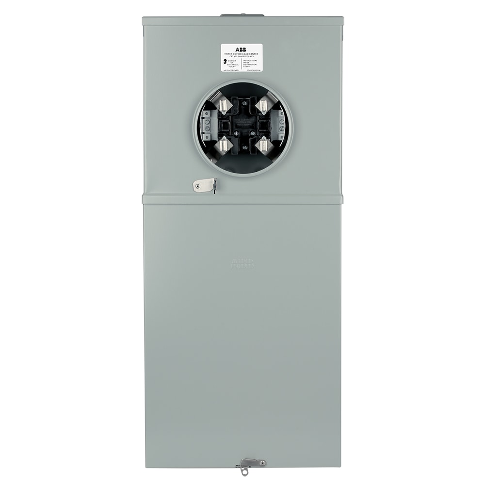 ABB ReliaHome 200-Amp 8-space load center - front view