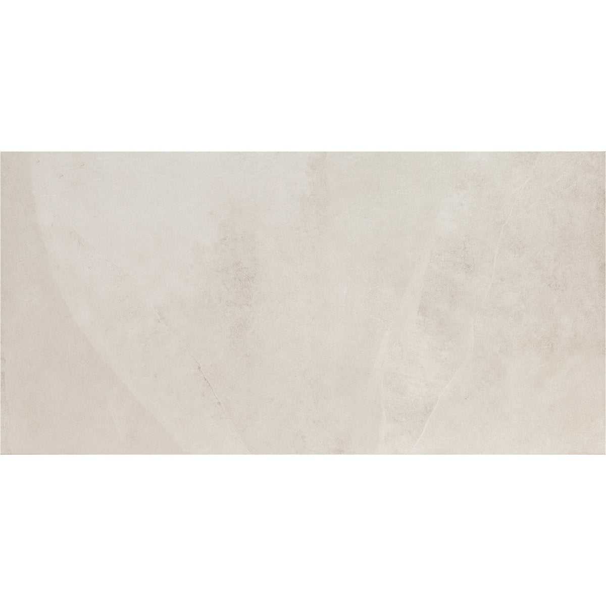 Daltile Delegate Off White 12-in x 24-in Matte Porcelain Cement look Floor and Wall Tile product image