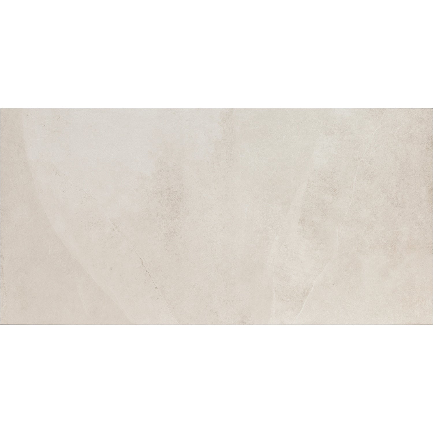 Daltile Delegate Off White 12-in x 24-in Matte Porcelain Cement look Floor and Wall Tile product image