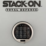 40-Gun Fire/Water Safe with Electronic Lock, Matte Black and Silver - Super Arbor