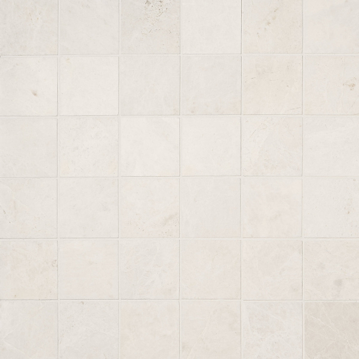 Artmore Tile Vanilla Warm White 12-in x 12-in Honed Natural stone Marble Marble look Mosaic Floor and Wall Tile product image