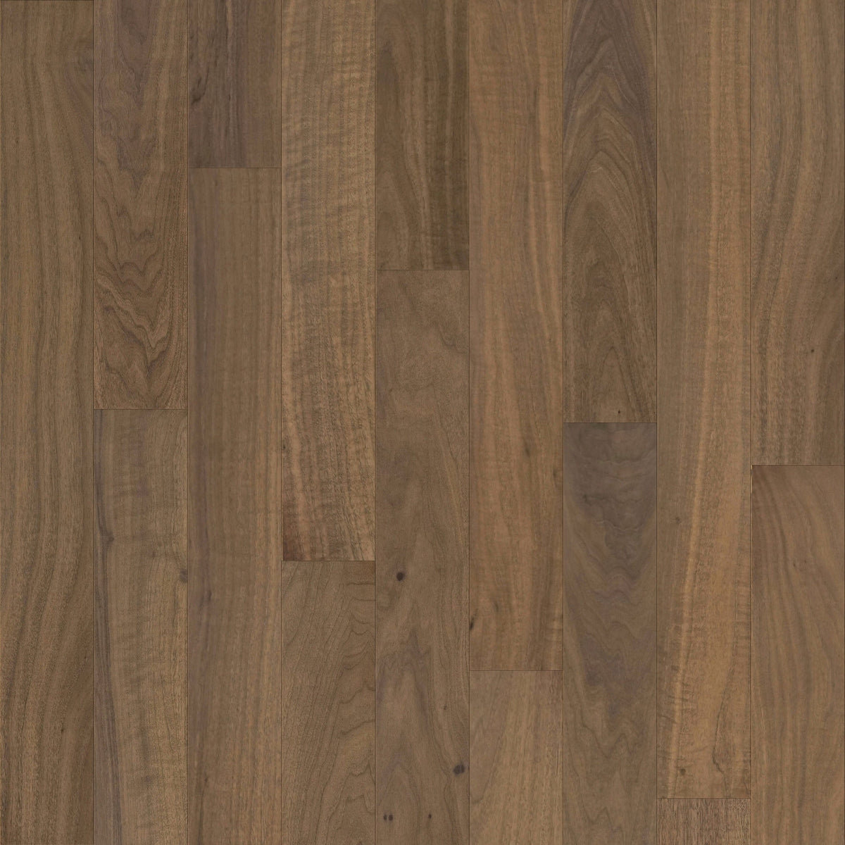allen + roth Walnut Marseilla hardwood flooring — primary plank view