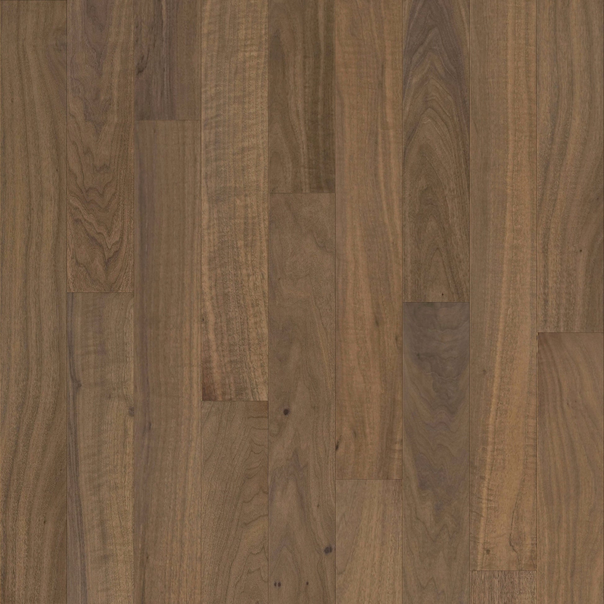 allen + roth Walnut Marseilla hardwood flooring — primary plank view