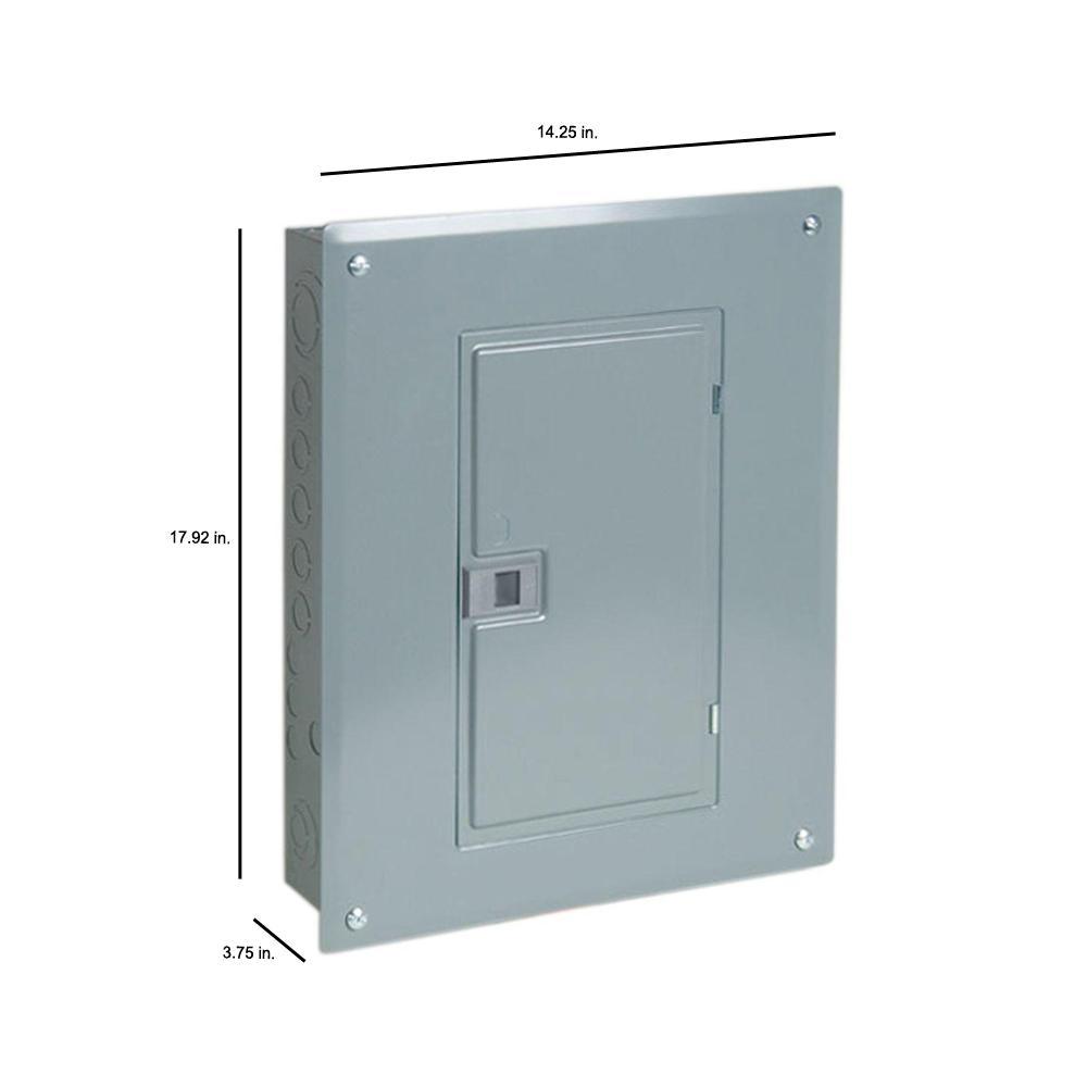 QO 100 Amp 20-Space 20-Circuit Indoor Main Breaker Load Center with Cover - Super Arbor