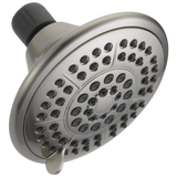 Delta 5-Spray 5 in. Fixed Shower Head with Pause, SpotShield Brushed Nickel
