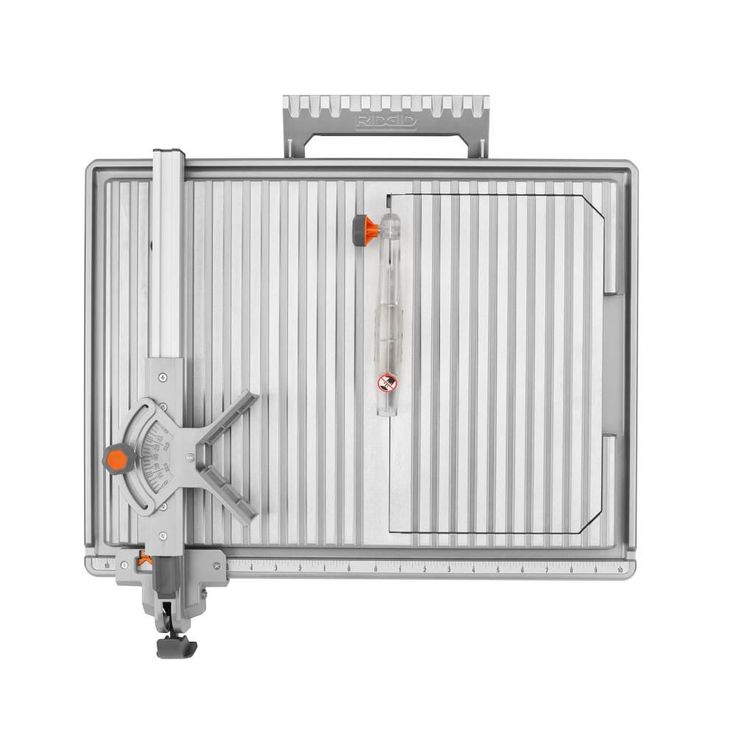RIDGID 6.5 Amp Corded 7 in. Table Top Wet Tile Saw with Pro-Hinge Stabilizing Knee Pads