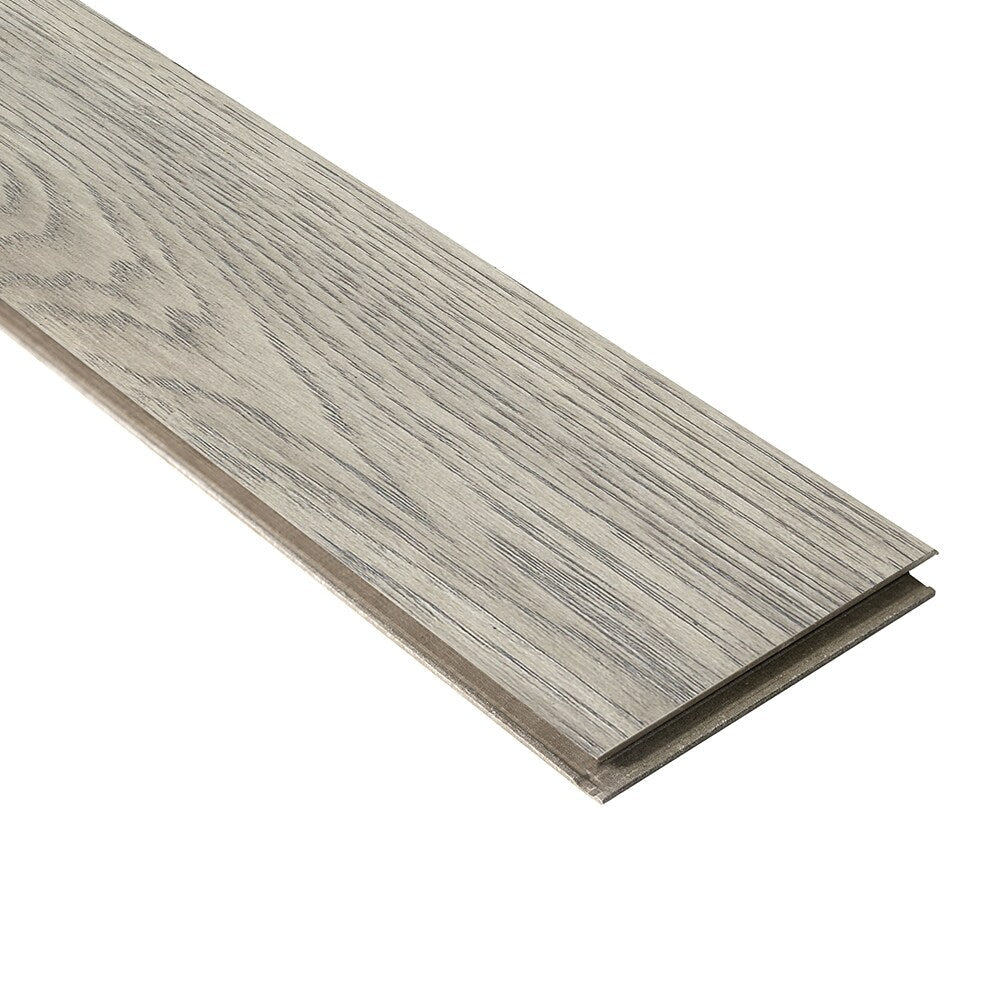 allen + roth Hickory Silverthorn hardwood flooring — alternate angle