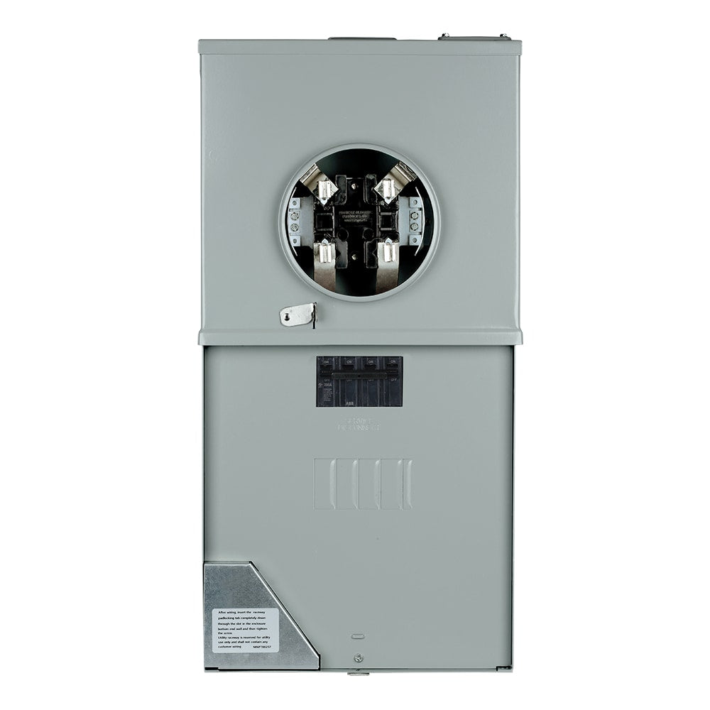 ABB ReliaHome 200-Amp 4-space load center - alternate view