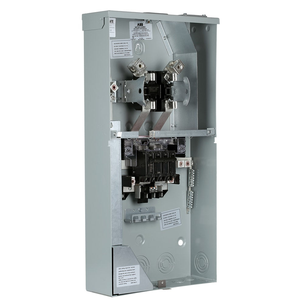 ABB ReliaHome 200-Amp 4-space load center - box view