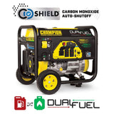 CHAMPION POWER EQUIPMENT 6250-Watt Dual-Fuel Powered Portable Generator with CO Shield Technology