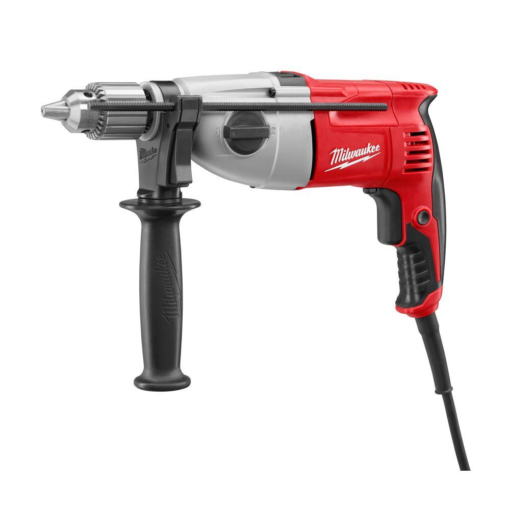 1/2 in. Pistol Grip Dual Torque Hammer Drill with Case - Super Arbor
