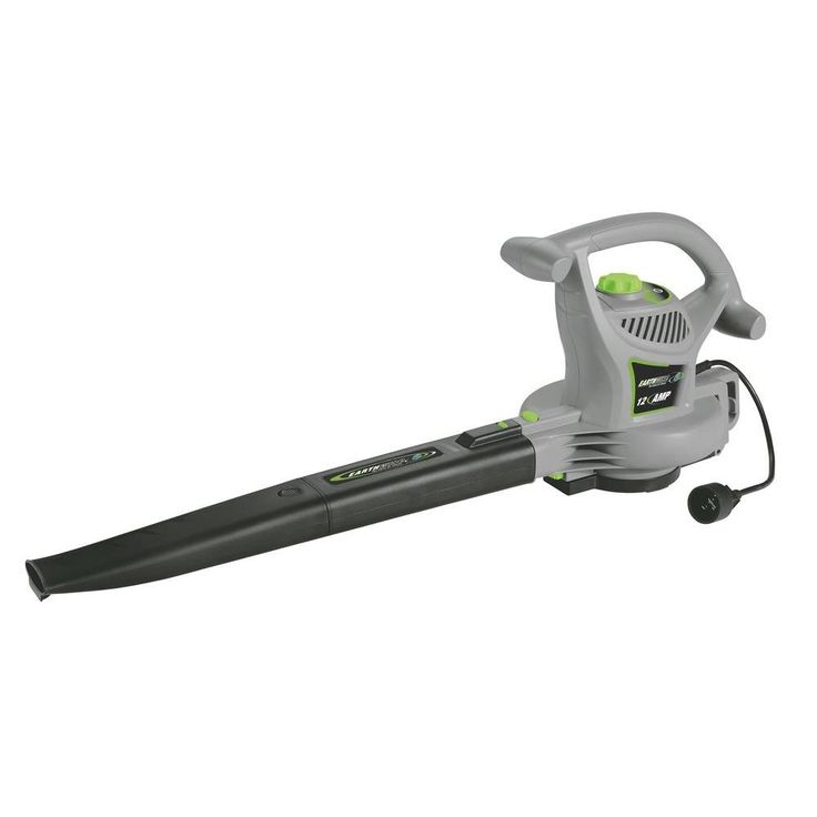 Earthwise 240 MPH 390 CFM 12 Amp Corded Electric Leaf Blower/Vac