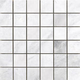 Emser Kalta 10-Pack Bianco Natural Stone Marble Border Tile (12-in x 12-in) - Super Arbor