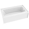 Classic 500 60 in. x 32 in. Soaking Bathtub with Right Drain in High Gloss White