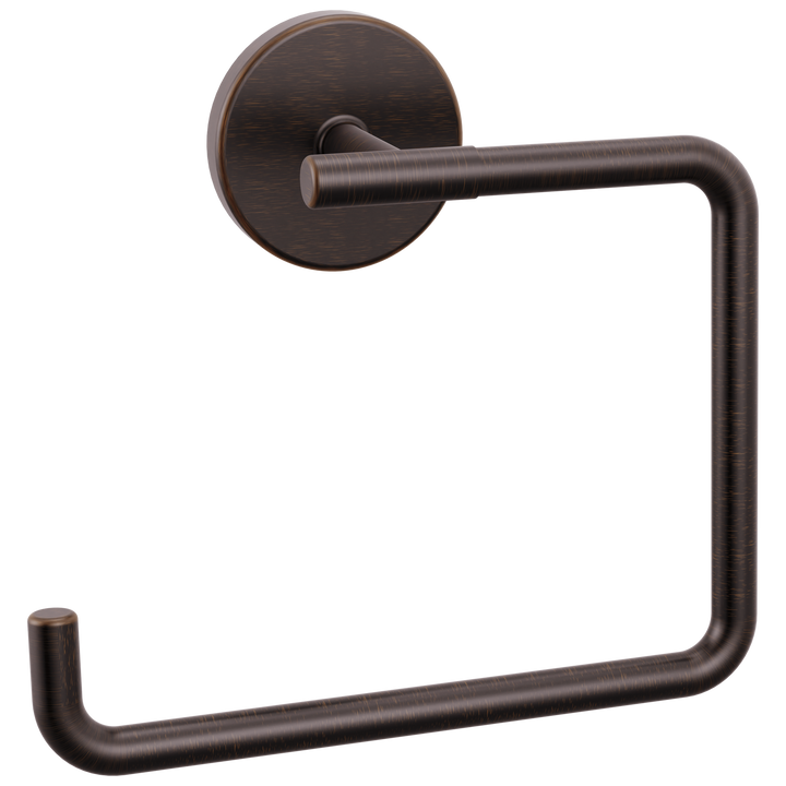 Delta Trinsic Venetian Bronze Wall-Mount Towel Ring, 5-11/16 in H x 6-13/32 in W