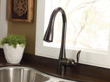 Moen Arbor Single-Handle Pull-Down Sprayer Kitchen Faucet with Power Boost, Oil Rubbed Bronze