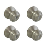 Madrid Matte Black Bed and Bath Door Knob - Super Arbor