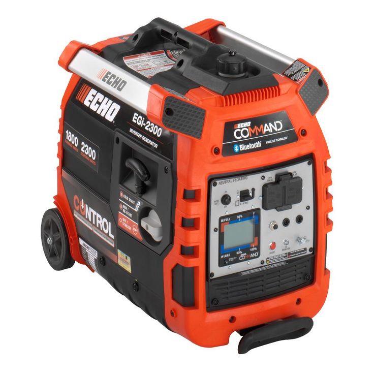 ECHO 2300-Watt Recoil Start Gas Powered Inverter Generator
