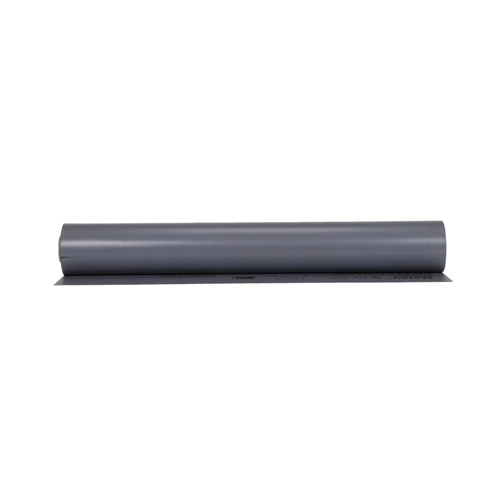 4 ft. x 50 ft. Gray PVC Shower Pan Liner Roll - Super Arbor