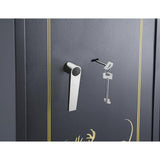 8-Rifle 5.4 CF Steel Cabinet Firearm Safe - Super Arbor