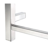 Charles Series 6-Bar Stainless Steel Wall Mounted Electric Towel Warmer Rack in Brushed Nickel - Super Arbor
