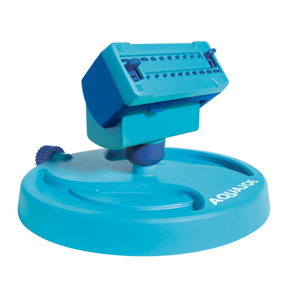 20-Nozzle Max Coverage Adjustable Gear Driven Oscillating Sprinkler on Sled Base - Super Arbor