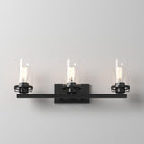 Jedrek 3-Light Black Bath Bar Vanity Light