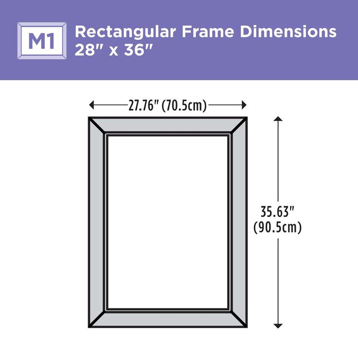 28 in. W x 36 in. H (M1) Framed Rectangular Deluxe Glass Bathroom Vanity Mirror in Matte White