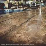 72 sq. ft. Concrete Rundle Stone Gray Paver Kit - Super Arbor