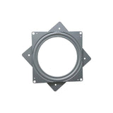 Everbilt 6 in. Silver Square Lazy Susan Turntable with 400 lbs. Load Rating (6-Pack)