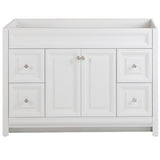 Brinkhill 48 in. W x 34 in. H x 22 in. D Bath Vanity Cabinet Only in Cream - Super Arbor