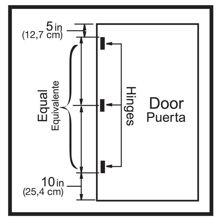 4 in. x 1/4 in. Radius Oil-Rubbed Bronze Adjustable Spring Door Hinge